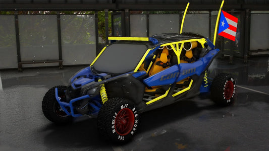 Can-Am 4x4 Custom Your National Flag and Speakers | WD Customs