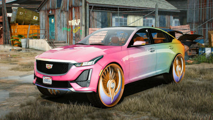 Cadillac CT5 On Dub Floaters | PNUT Customs