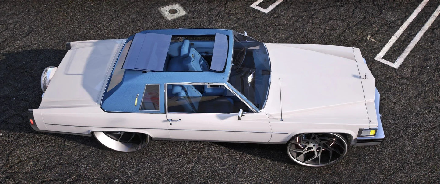 Cadillac DeVille 2d Donk 1977 | GZ Customs