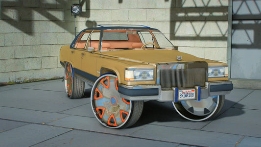 Cadillac Fleetwood Donk Spiners 1988 | Ismackz