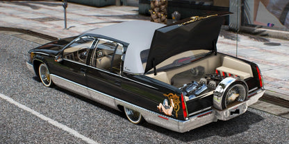 Cadillac Fleetwood Lowrider Monalisa | Unlistickz