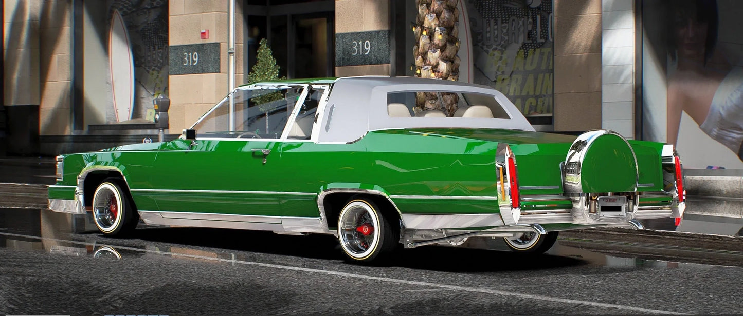 Cadillac Fleetwood Lowrider | Yikes