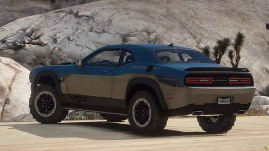 Challenger X TRX Police Mix | THCK Customs