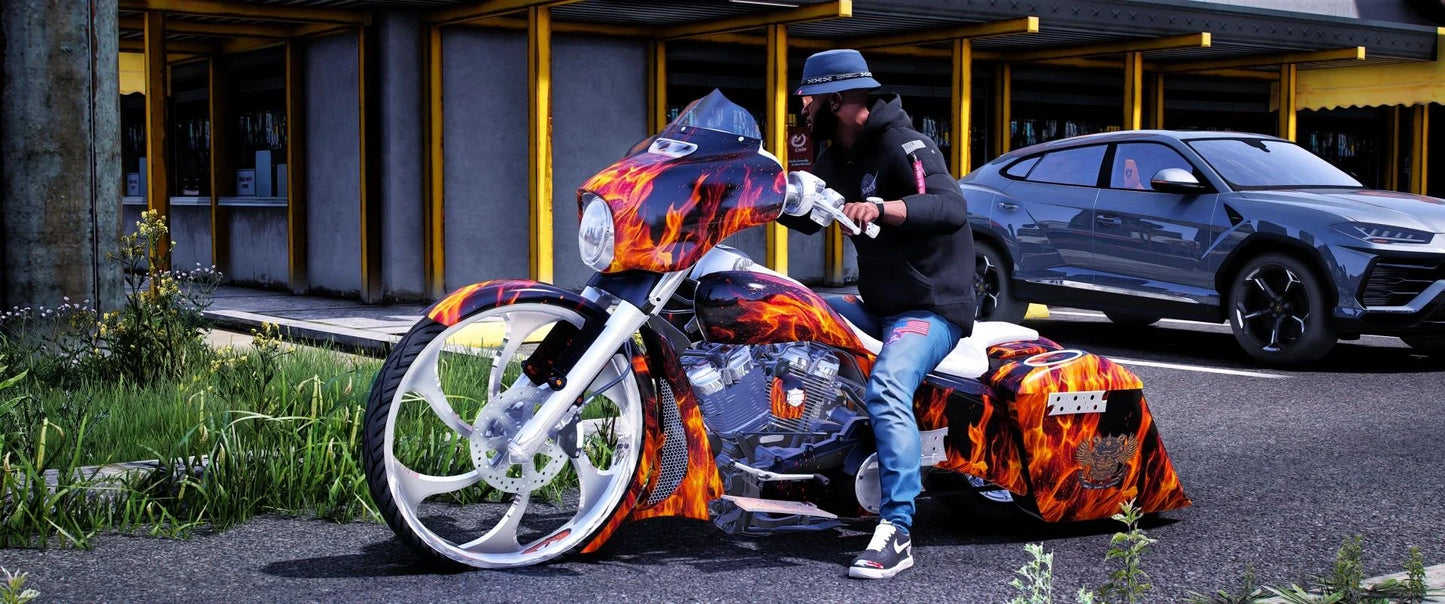 Chopper Flame | Krazy Customs