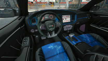 Charger Scatpack Blue On Rucci Wheels | ATM Boesta