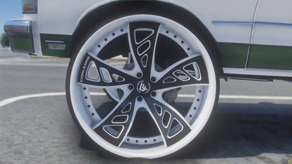 Chevrolet 4 Door Box On Corleone Forged Rims | Trill