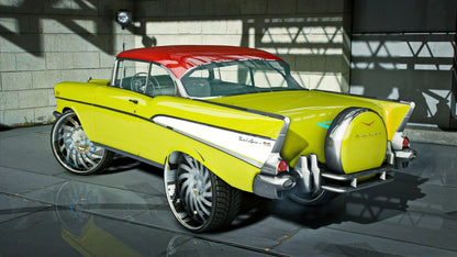 Chevy Belair 1957 Donk | Velvet