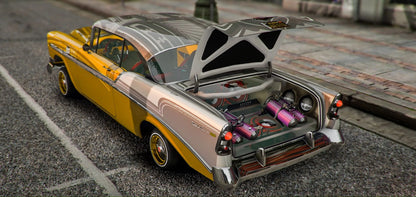 Chevy Belair 1956 Lowrider | OWL Frost