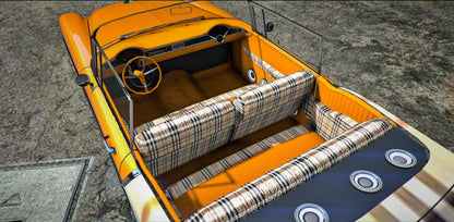 Chevy Belair 28s Donk | Krazy Customs