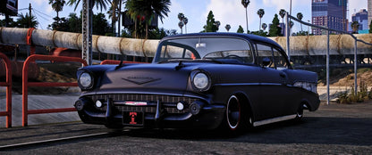 Chevy Belair Lowrider Tupac 1957 | One Deep