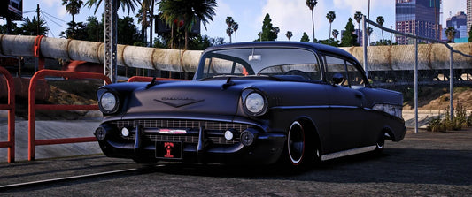 Chevy Belair Lowrider Tupac 1957 | One Deep