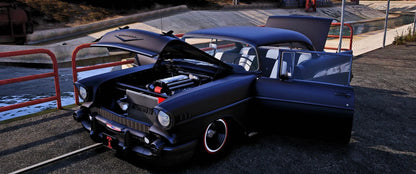 Chevy Belair Lowrider Tupac 1957 | One Deep