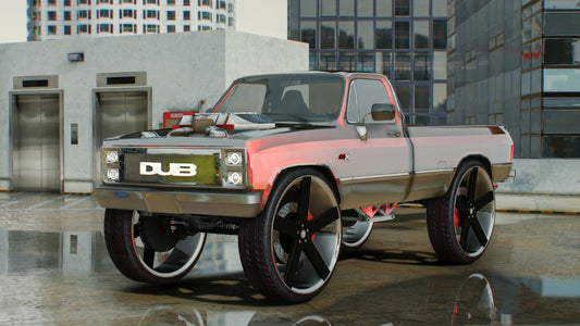 Chevy C10 Donk 1986 | Tall Uzi