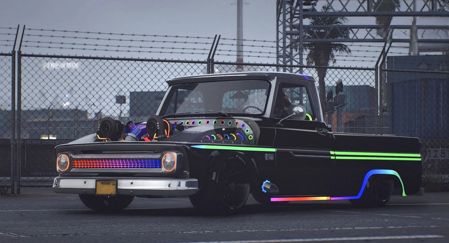 Chevrolet C10SS Rainbow [Dinamic RGB Lights] | Dr Customs