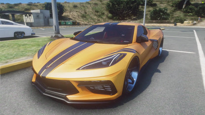 Chevy C8 Forgiato Folding Side Mirror | Trill