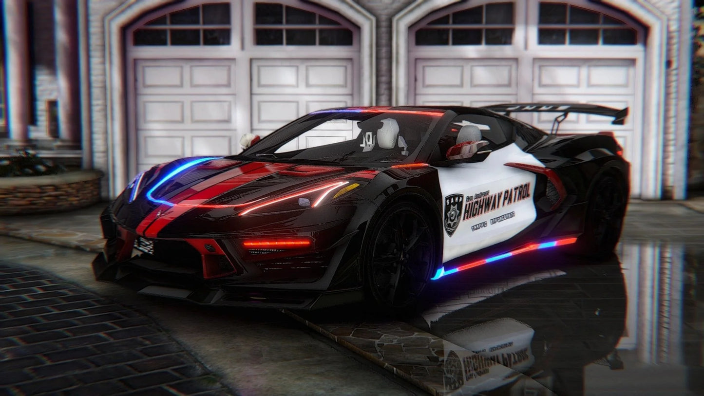 Chevrolet C8 Police | DL Cars