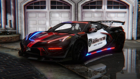 Chevrolet C8 Police | DL Cars