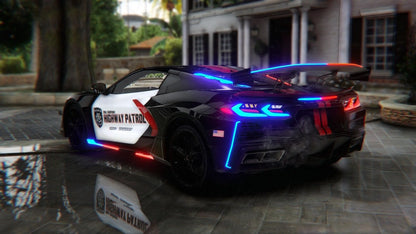 Chevrolet C8 Police | DL Cars