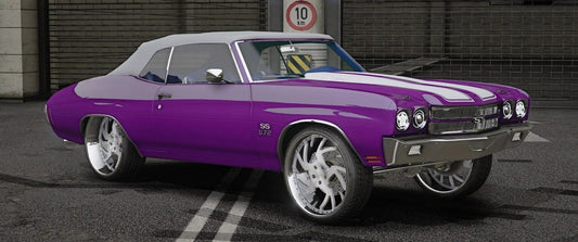 Chevy Chevelle Vert Donk 1970 [Auto Roof] | DDC