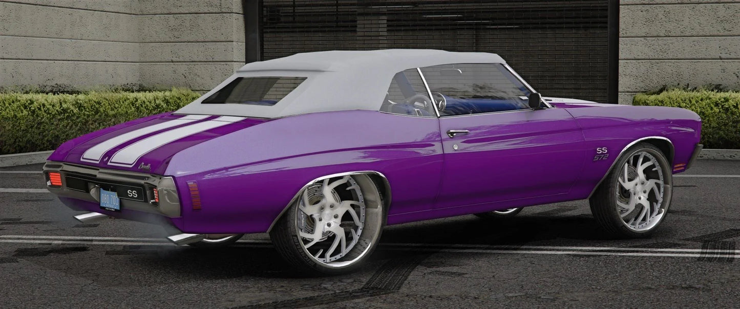 Chevy Chevelle Vert Donk 1970 [Auto Roof] | DDC