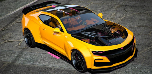 Chevrolet Camaro 2023 Bumblebee Edition [30+ Tuning Parts] [Dinamic Lights] | Port Baek