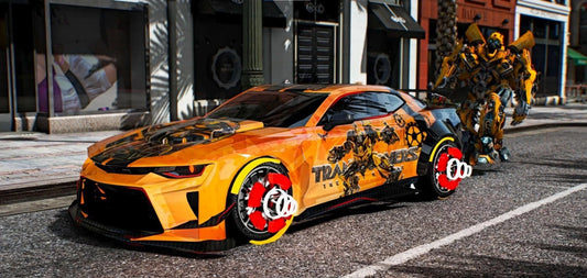 Chevrolet Camaro Bumblebee [Dinamic Lights] | K-East