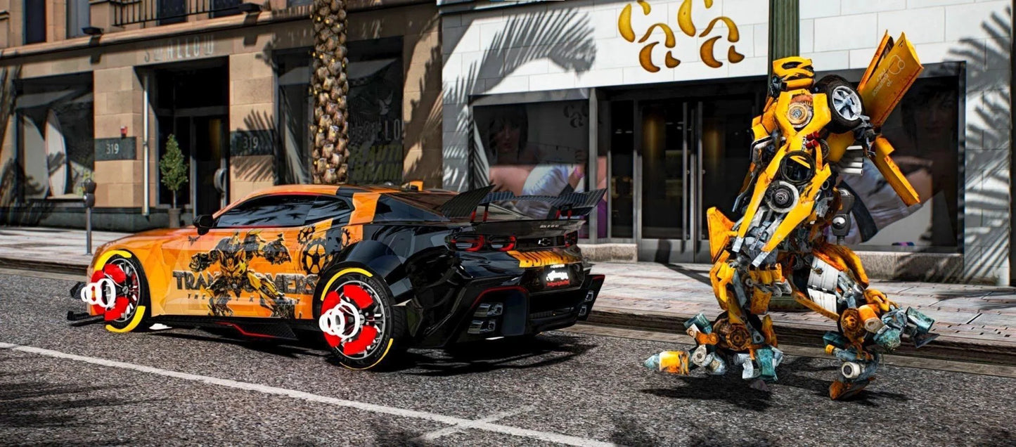 Chevrolet Camaro Bumblebee [Dinamic Lights] | K-East