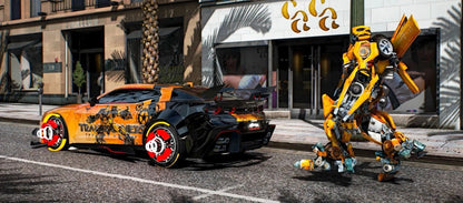 Chevrolet Camaro Bumblebee [Dinamic Lights] | K-East