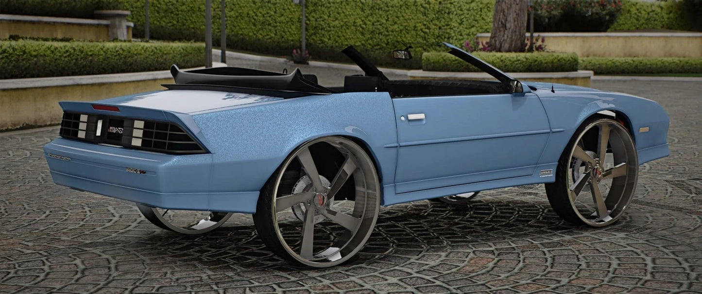 Chevy Camaro Droptop ZL1 Donk 1990 | Krazy Customs