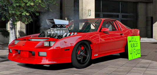 Chevy Camaro Junk Mail Drag | Slo