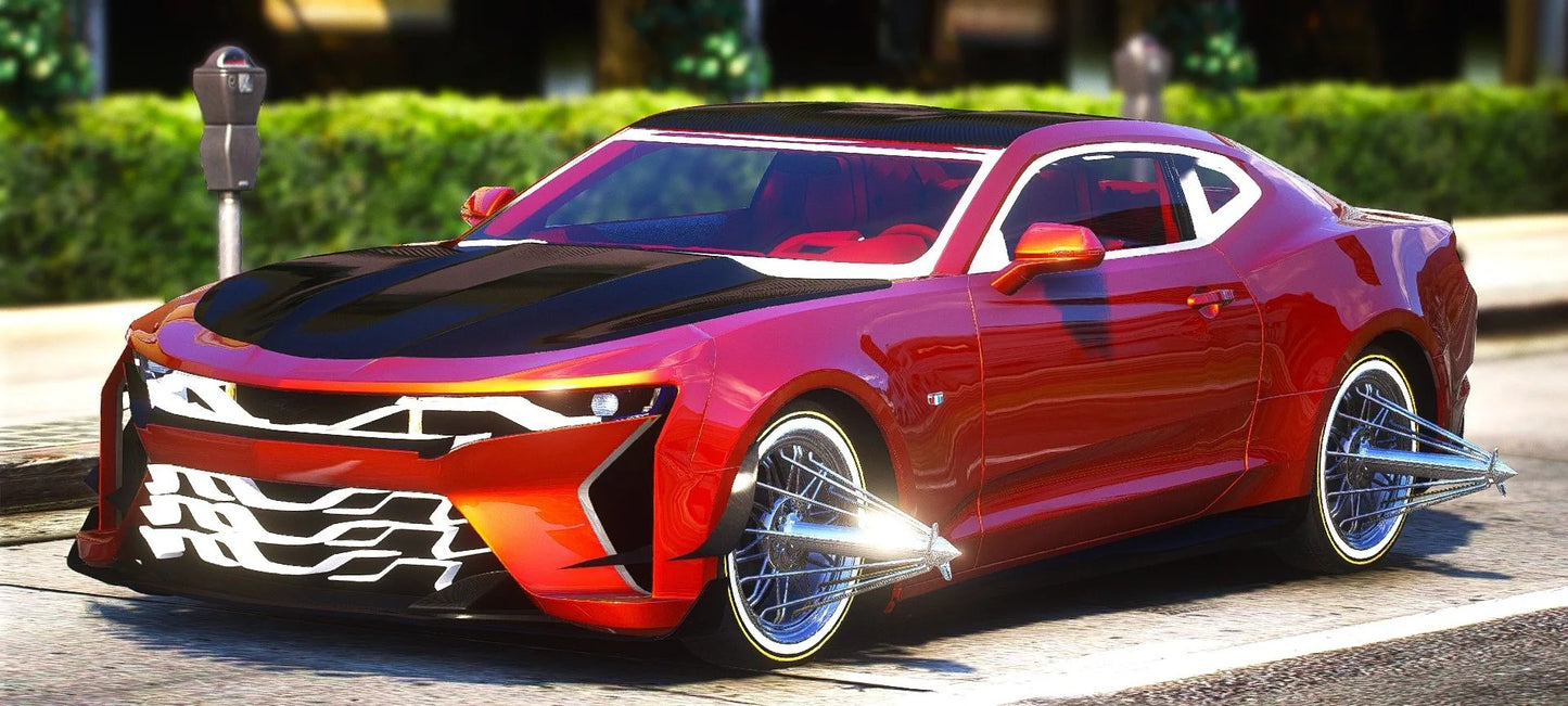 Chevrolet Camaro On Swangas | Swang Builds