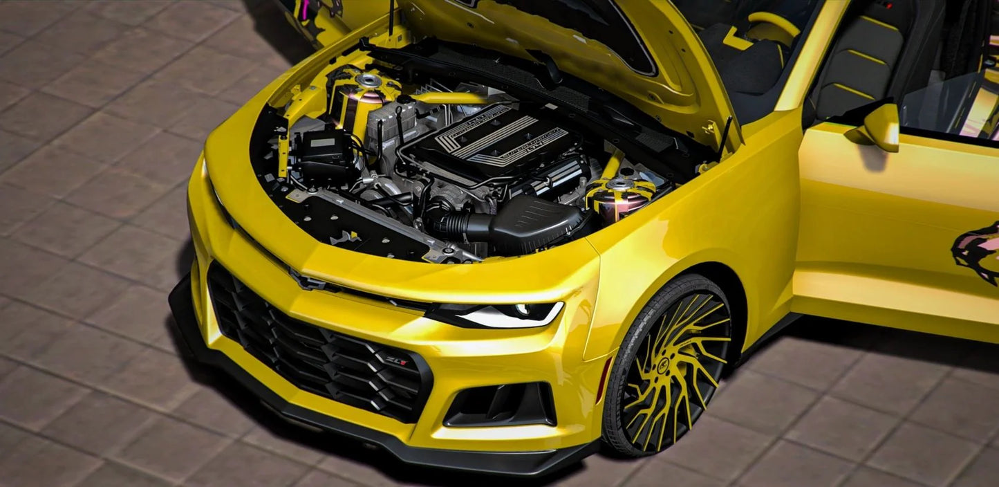 Chevy Camaro ZL1 Convertible on Armani Forged Rims | JanKiE