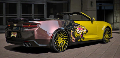 Chevy Camaro ZL1 Convertible on Armani Forged Rims | JanKiE