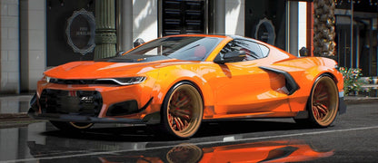 Chevrolet Camaro ZL1 with Corvette Bumper Rear Swap | DonC