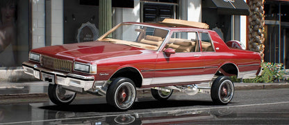 Chevy Caprice 1989 Lowrider | Unlistickz