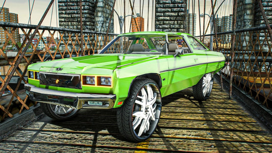 Chevy Caprise 2d 1975 Donk | L11RY