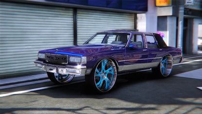 Chevy Caprice 4 Doors Custom on Corleone Forged | DDC Cars