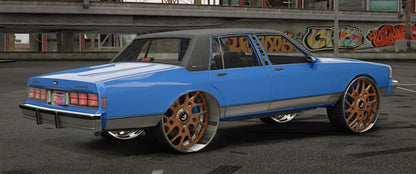 Chevrolet Caprice Classic Forgiato Bald Head Donk | Donk Kustomz