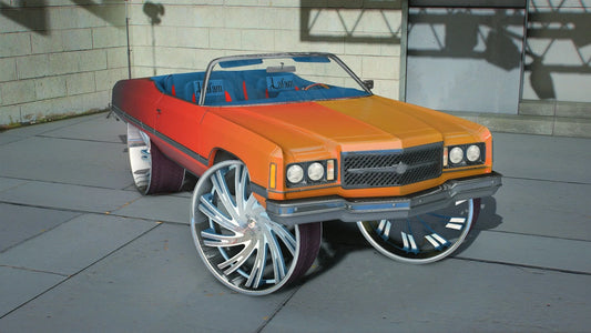Chevy Caprice Convertible Donk 1974 | Lafam