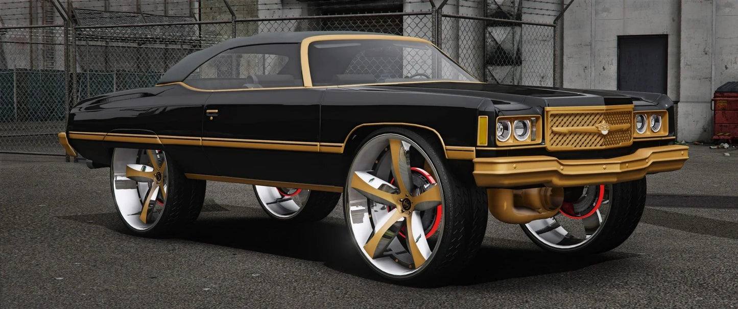 Chevy Caprice CorDonk 1974 | Krazy Customs