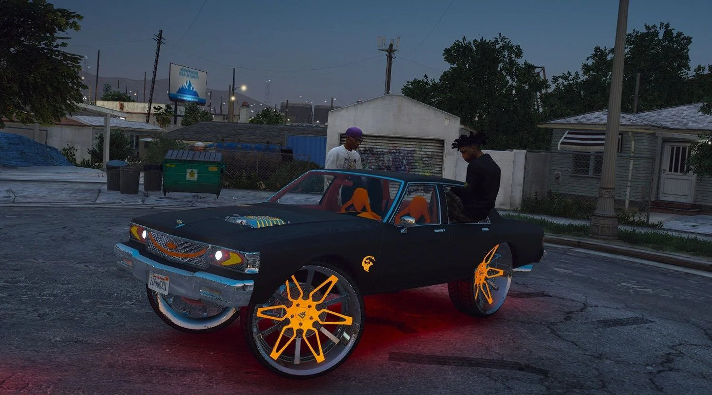 Chevy Caprise HellcatBox Donk 6 Seater Slider | A1 Customs | Tuned