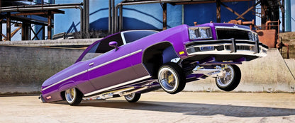 Chevy Caprice Lowrider 1975 [Animation Roof] (Working Hydraulic) | One Deep