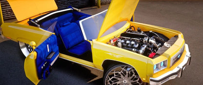 Chevy Caprice Vert 1975 Donk | H3C Customs