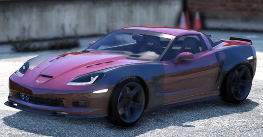 Chevy Corvette C6 ZR1 With Carbon Fenders | SGI Customs