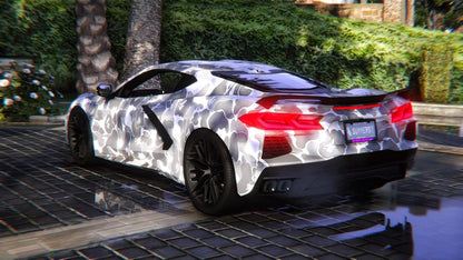 Chevrolet Corvette C8 Bape Edition (Animated Windows) | Mo Dre