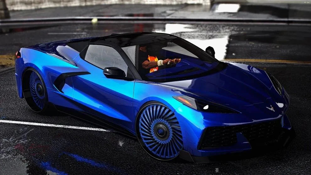 Chevrolet Corvette C8 Animated Top on Forgiatos | PNUT Customs