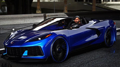 Chevrolet Corvette C8 Animated Top on Forgiatos | PNUT Customs