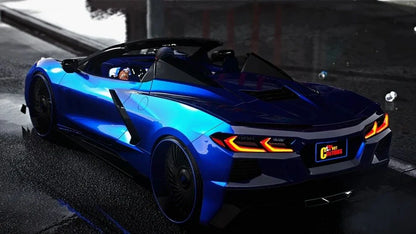 Chevrolet Corvette C8 Animated Top on Forgiatos | PNUT Customs