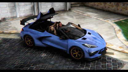 Chevrolet Corvette C8 Widebody Auto Roof | Lee Customs