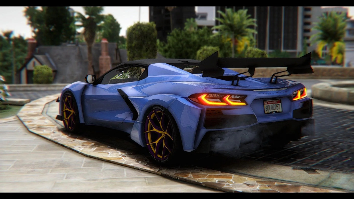 Chevrolet Corvette C8 Widebody Auto Roof | Lee Customs